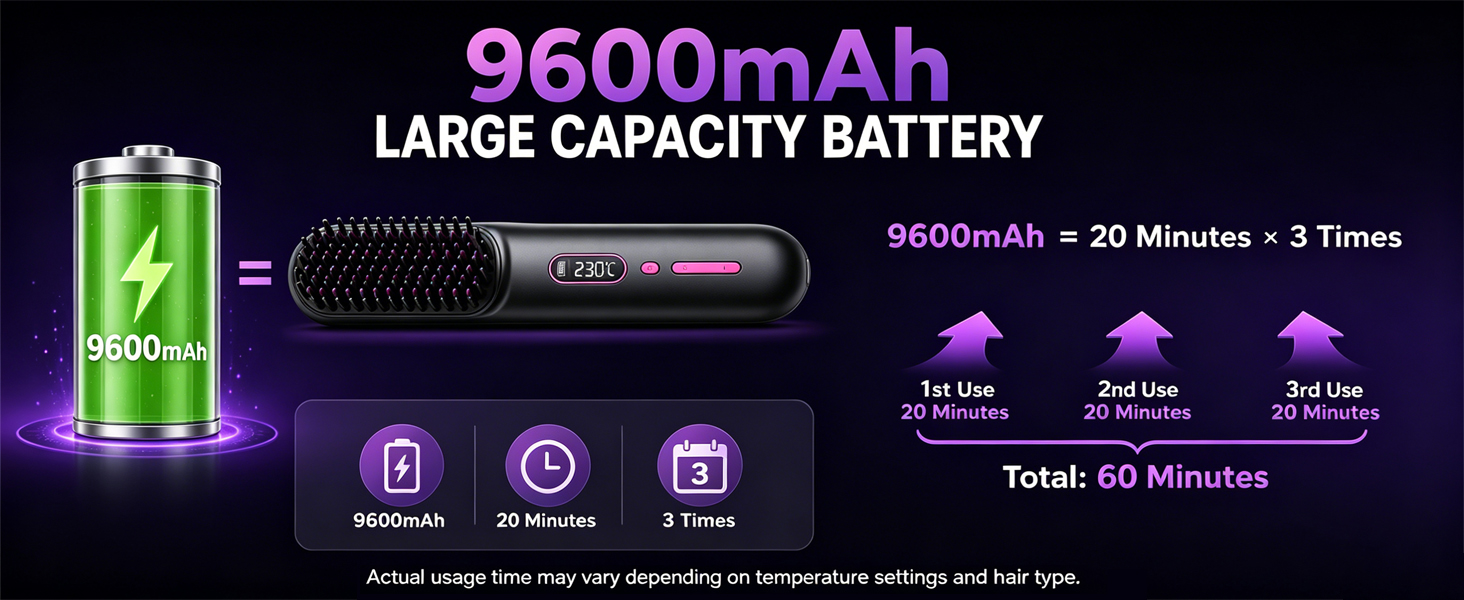 travel hair straightener