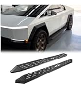 HANSSHOW Running Boards for Cybertruck Side Steps fit for Cybertruck Running Board Nerf Bars Door...