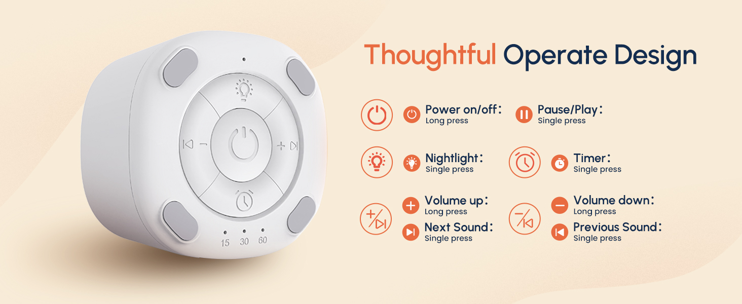 white noise sounds machine