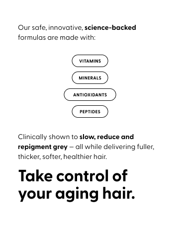Take control of your aging hair