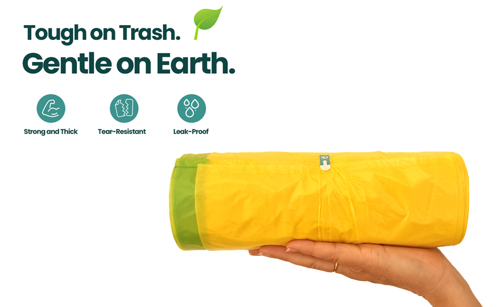 recycled trash bags