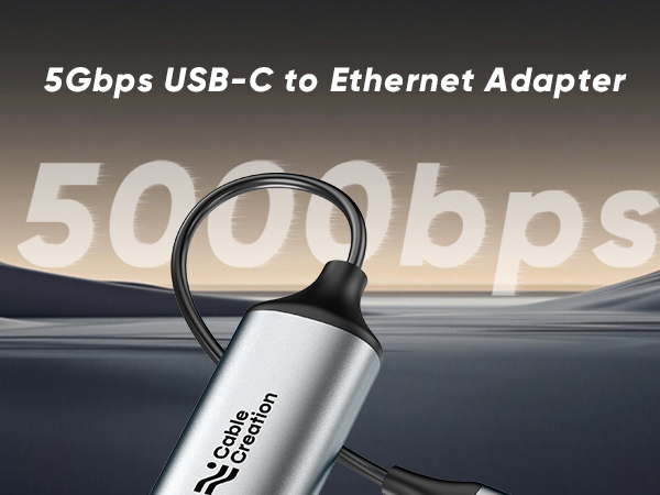5Gbps usb c to ethernet adapter