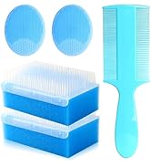 Cradle Cap Brush for Babies, 5Pcs Cradle Cap Treatment Set with Soft Bristle Brushes Silicone Scr...