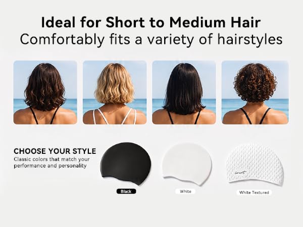 comfortably fits a variety of hairstyles