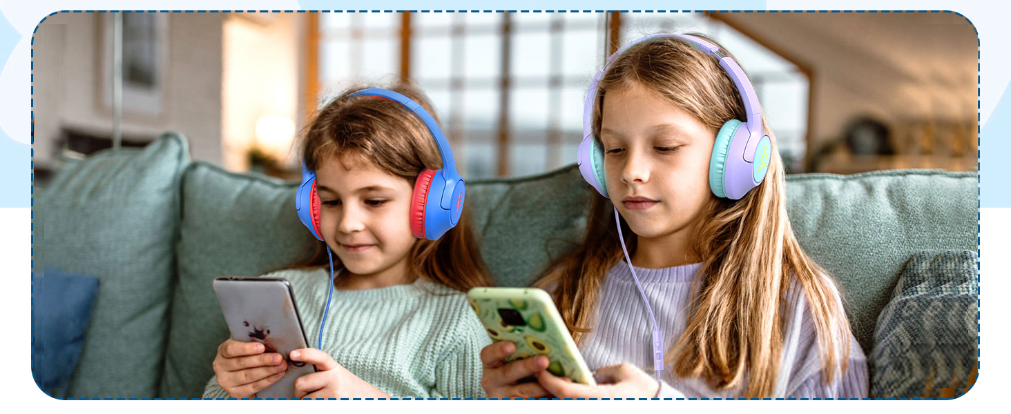 wired headphones for kids