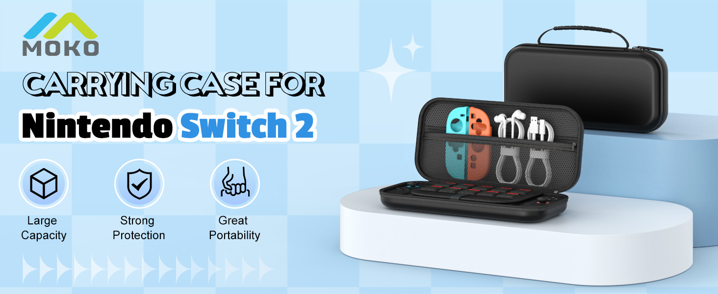 MoKo Carrying Case for switch 2