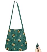 BeeGreen Reusable Grocery Shopping Bag -Travel Tote Bag - Foldable Compact Sturdy Bags