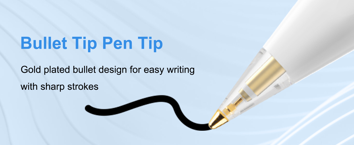 bullet tip pen tip