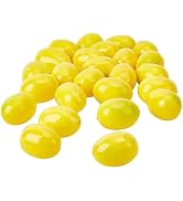 SquarezhenBo 20Pcs Mini Fake Lemon Fruit, Lemon Ornament, Fake Fruit, Plastic Foam Vegetables Fru...