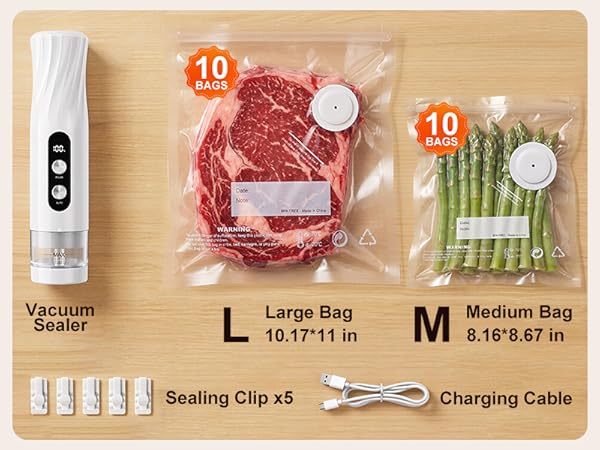 Food vacuum sealer