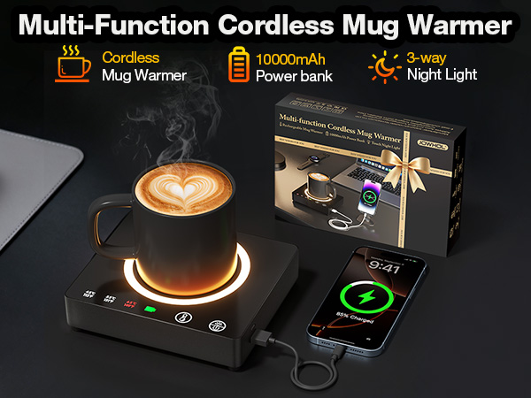 Cordless mug warmer