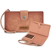 X Wrangler Wallets Women Minimalist Wristlet Wallets, Card Cases &amp; Money Organizers Wallet Bifold...