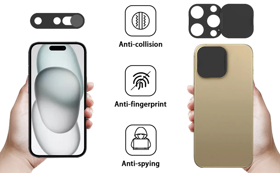 Front Camera Cover Compatible for iPhone 16Pro /16 Pro Max
