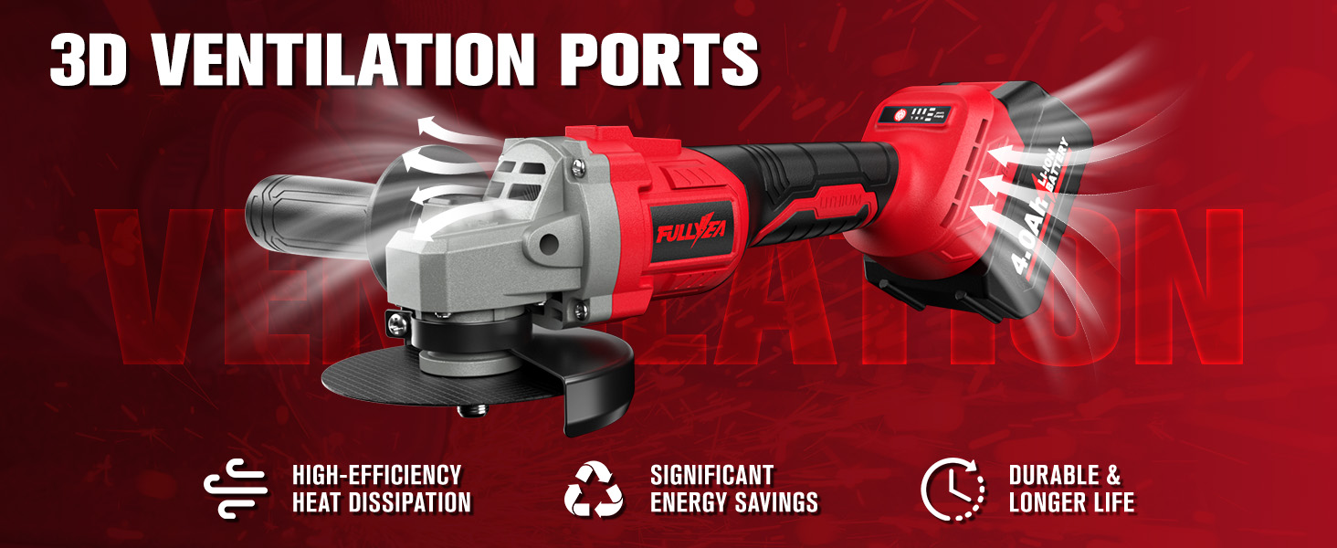 cordless angle grinder brushless