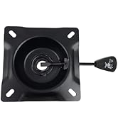 Wealrit Office Chair Tilt Base, Heavy Duty Control Lift Mechanism Black Swivel Base Plate 5.3