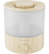 MEGAWISE 2025 Upgraded Ultrasonic Cool Mist Humidifier - 1.5L Capacity, Whisper-Quiet &amp; Adjustabl...