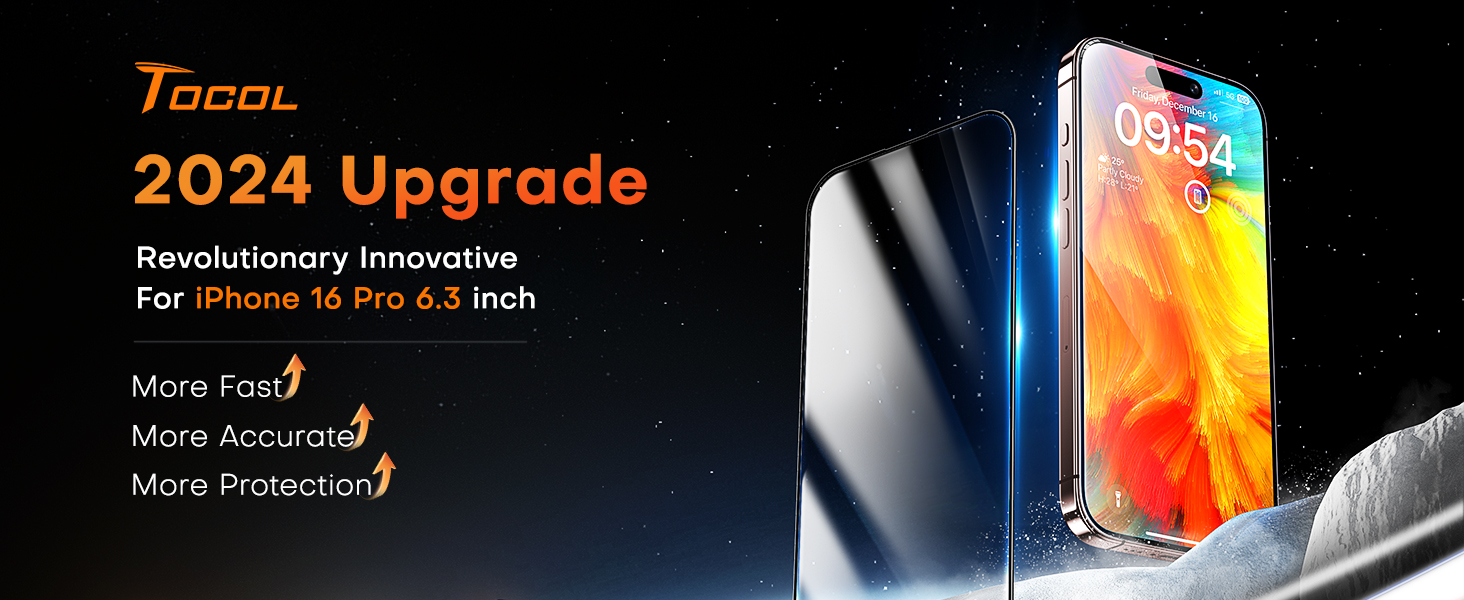 16 pro screen protector