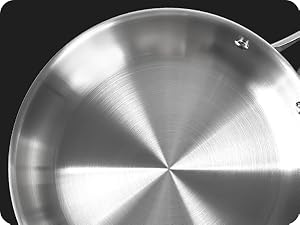 Stainless Steel Frying Pan 8 inch