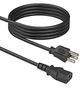 EP 6 Ft PC Power Cord, 3 Prong 10 Amps 125 Volts Instant Pot Cord Replacement Power Cable for Kit...
