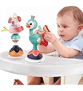 iPlay, iLearn Baby High Chair Toys, Infant Suction Table Rattle Set 6-12 Month, Early Development...