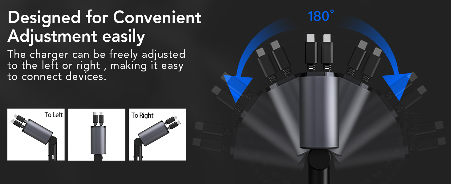 retractable car charger