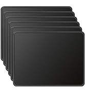 MROCO Mouse Pad 6 Pack [30% Larger] with Non-Slip Rubber Base, Premium-Textured & Waterproof Mous...