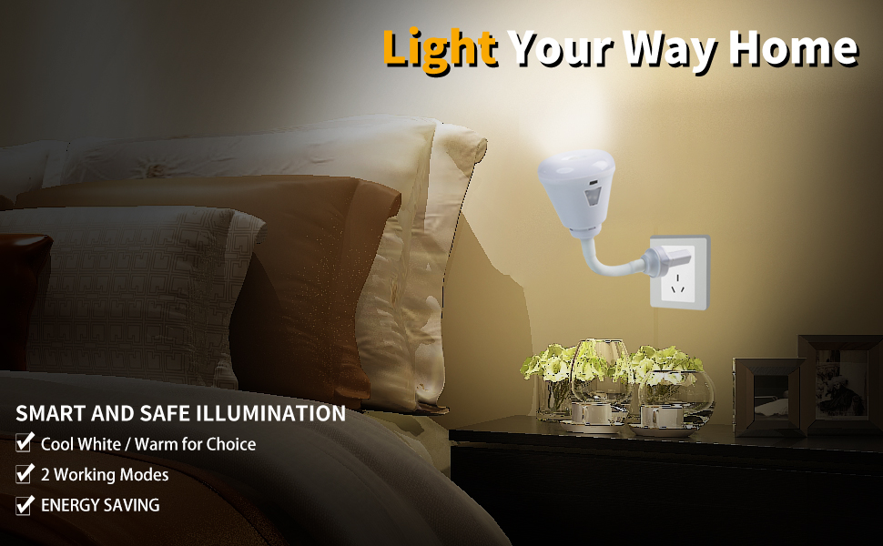 plug in motion sensor night light