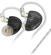 KZ AS16 PRO in Ear Monitor,8 BA Units on Each Side Wired Earphone with Detachable Cable HiFi IEM ...