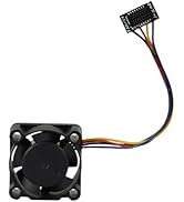 3D Printer DC5V 2510 Extruder Hotend Cooling Fan for Bambu Lab P1P/P1S, 25x25x10mm 0.2A Current f...