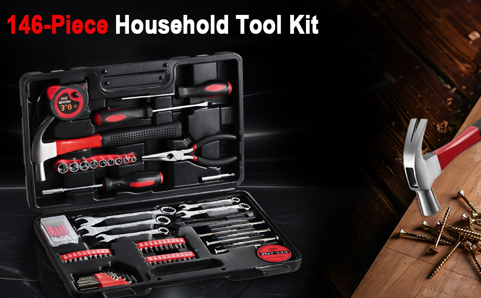 146-Piece Household Tool Kit