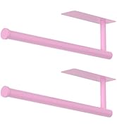 CHIKESI Paper Towel Holder Under Cabinet, Self-Adhesive,No Drilling, Stainless Steel, Wall-Mounte...