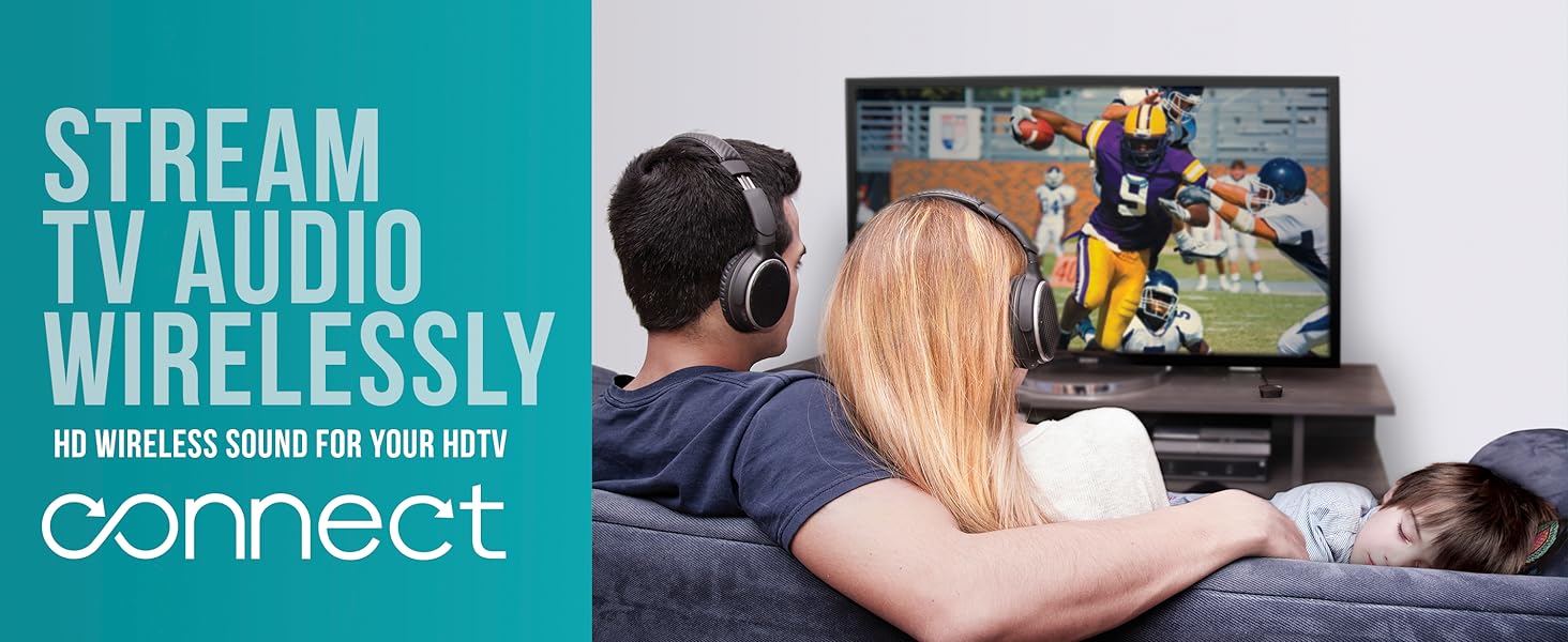 MEE audio Connect Bluetooth Wireless Audio Transmitter Adapter for TV