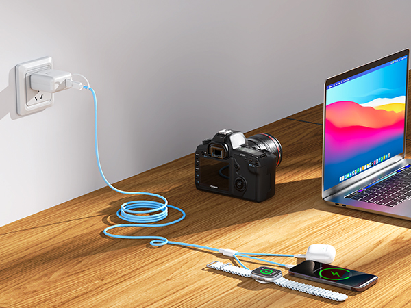 charging cables for multiple devices