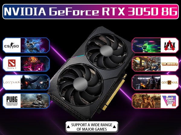 NVIDIA GeForce RTX3050 8G