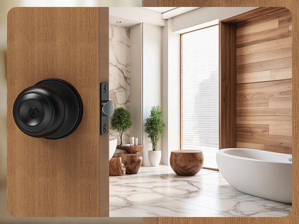 door knob for bathroom
