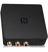 BluDento B1 aptX HD Bluetooth 5.1 Audio Receiver, Onboard Burr Brown DAC for Analog L/R RCA Outpu...