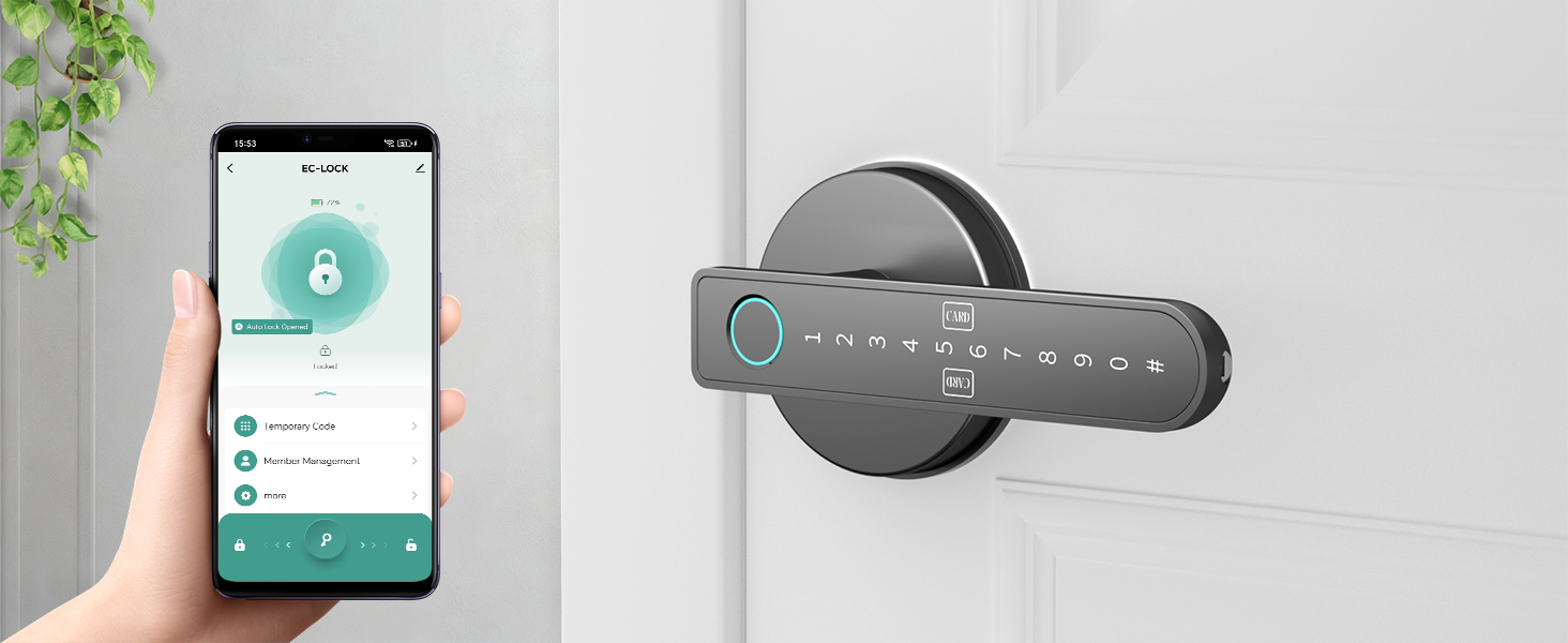 fingerprint door knob