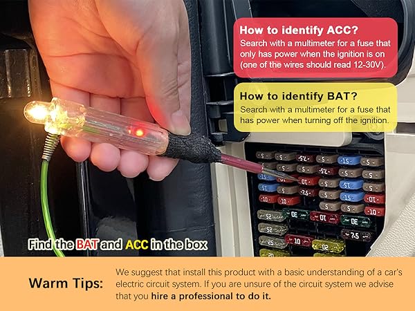 Range Tour Dash Cam Hardwire Kit USB-C Port, 5V/2.5A (also suitable for 1- 2A)