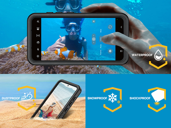 waterproof dustproof snowproof shockproof