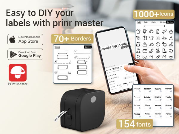 label maker machine with tape