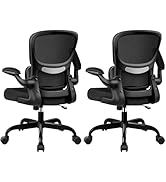 BESTFAIR Office Chair Ergonomic Desk Chair, Breathable Mesh Comfy Chair with Lumbar Support, Comp...