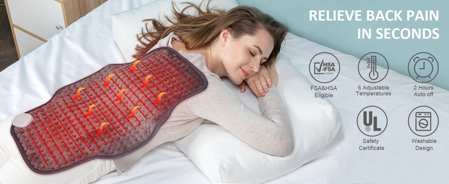Snailax Back Heating Pad