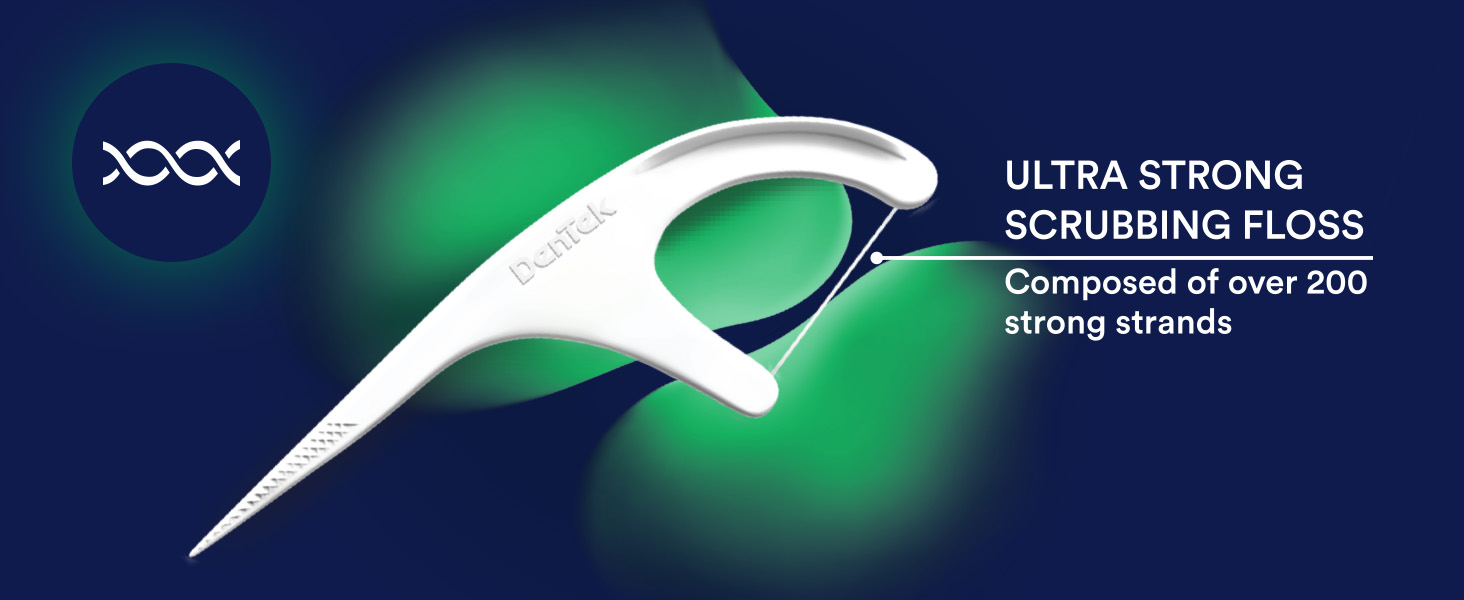 Ultra strong srubbing floss