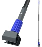 TidyBliss Mop Handle Commercial Heavy Duty, 57.5 inches Long Handle Industrial String Mop Stick R...