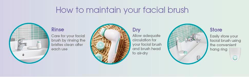 battery operated facial brush facial cleansing brush true glow conair clarisonic clarisonic mia