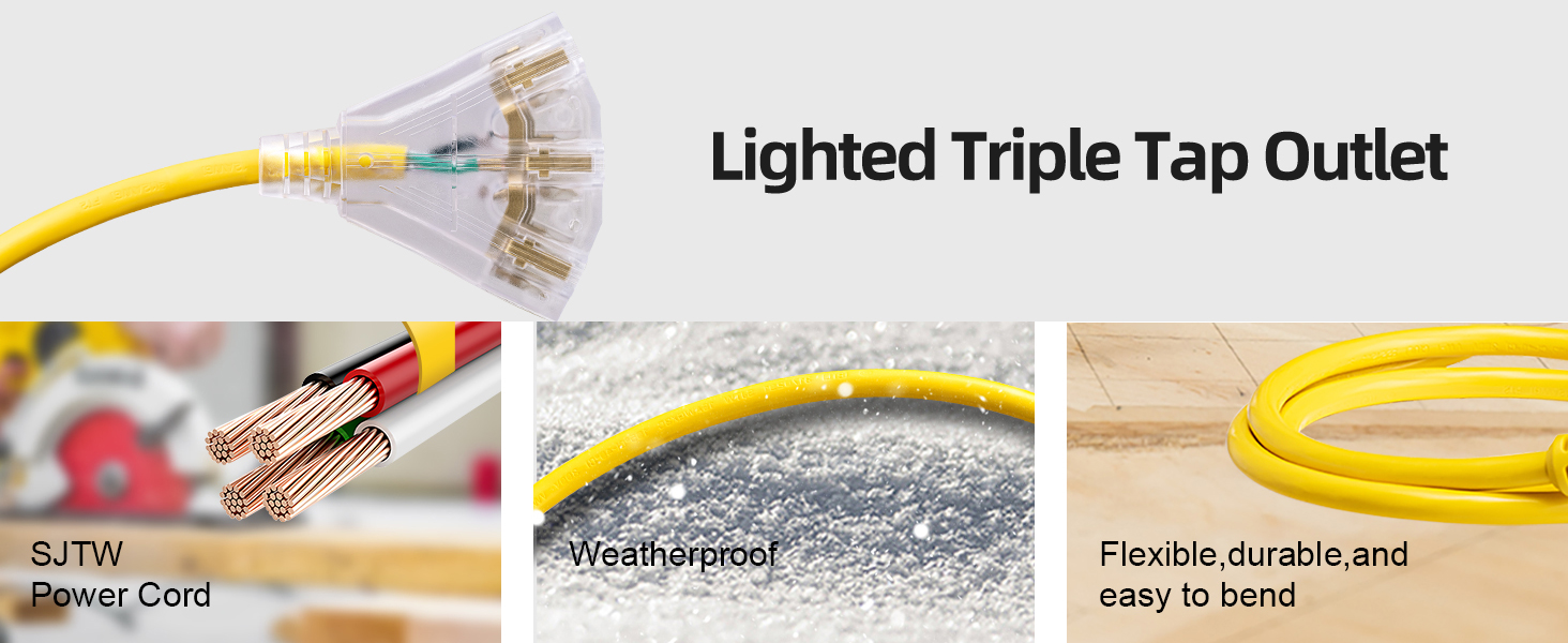 S+30FT-5-LEPENEL Retractable Extension Cord Reel