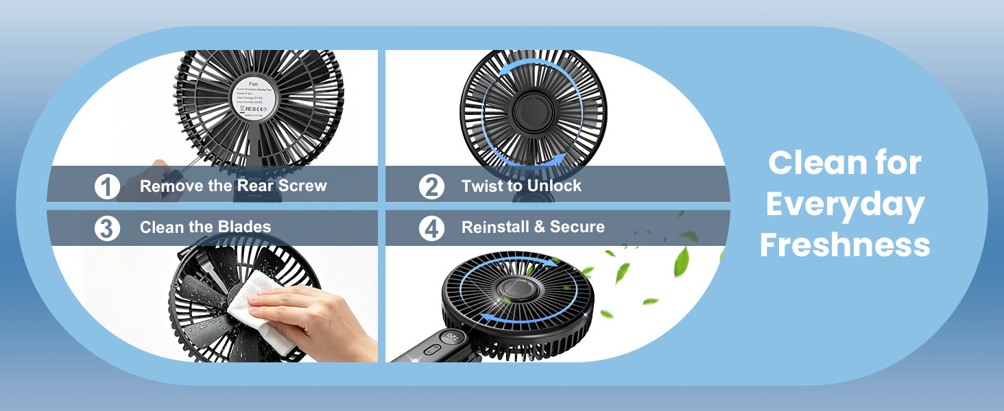 Portable Handheld Fan