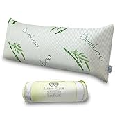 OMEO Full Rayon Bamboo Fiber Pillow Memory Foam Body Pillow for Side Sleeper, Huggable Long Body ...