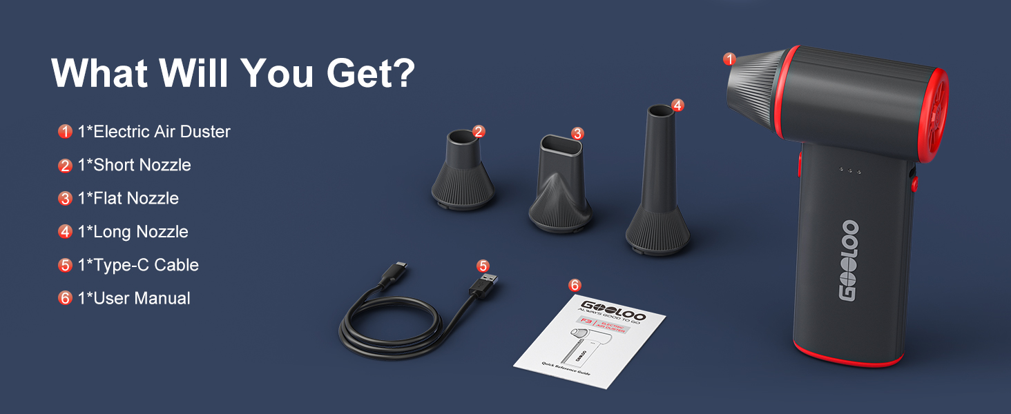 Package list; multiple nozzles