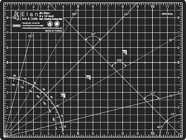 cutting mat black